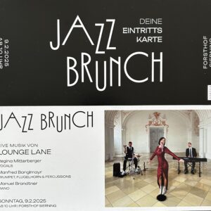 Eintrittskarte Jazz-Brunch